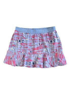 Tail Women's Sz M Abstract Print Athletic Skort With Built-In Shorts